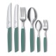 Victorinox - Couteau Tomate Denté 11cm Swiss Modern - Vert Sauge - 6.9006.11W43