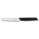 Victorinox - Couteau Tomate Denté 11cm Swiss Modern - Noir - 6.9003.11W